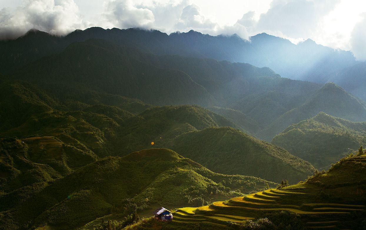 在云南对面的越南一座深山县城 这里的村民长