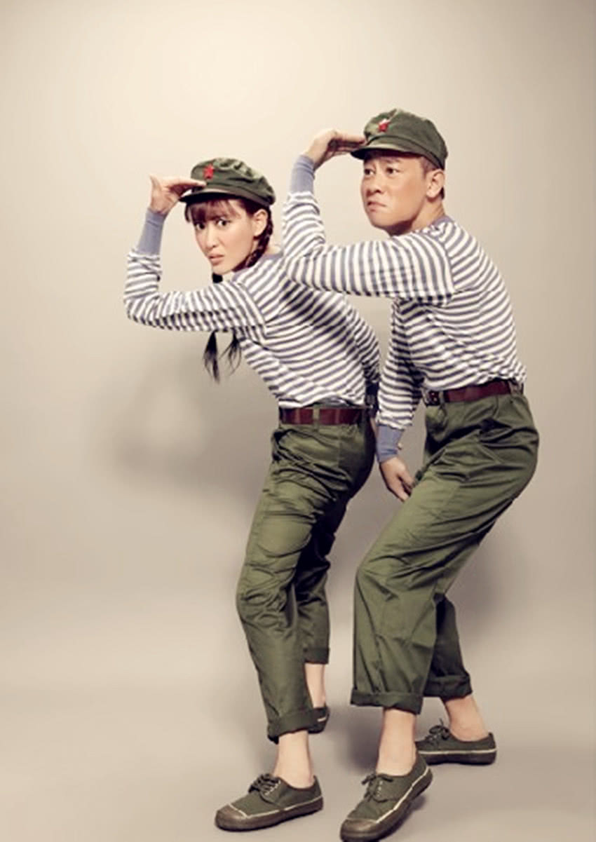 陈小春婚纱照图片