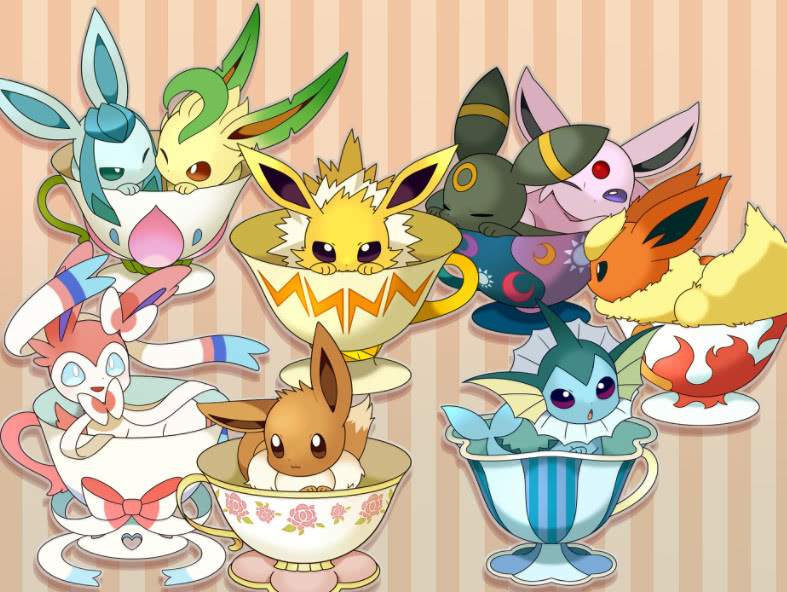 神奇宝贝，伊布家族再添“新成员”，龙系的伊布简直不要太帅