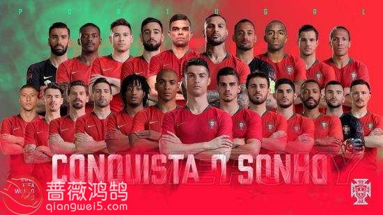 葡萄牙世界杯最终名单:C罗7号冯特6号,纳尼落