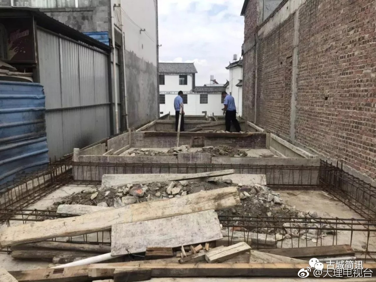 违建必改!大理镇开展农村个人建房集中整治工