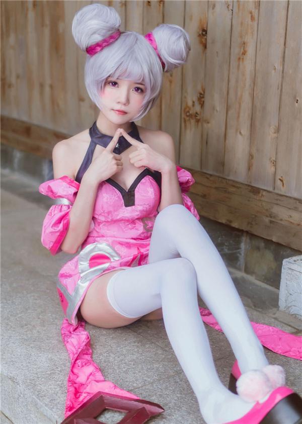 小乔cos王者,cos游戏人物 王者荣耀: 小乔cosplay, 实在是太可爱了, 男孩子我也