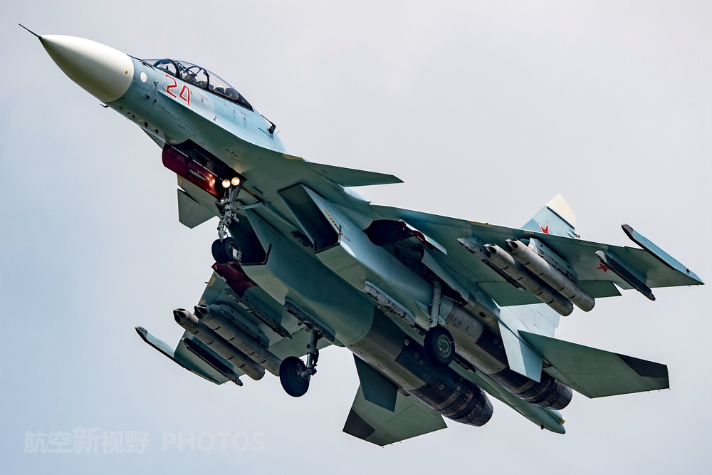 俄罗斯空天军现役主力战机,苏35,苏30SM,苏3