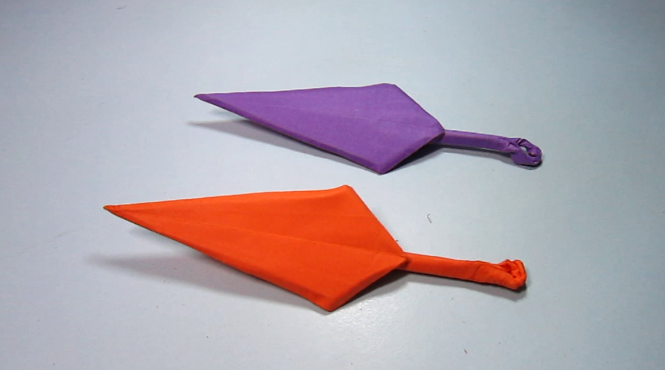 简单的手工折飞镖,一张纸就能学会漂亮飞镖的折法教程