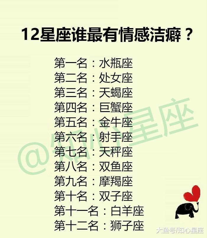 12常用男追求女生伎俩的洁癖,12星座谁最有情感星座?双子座为什么那么小气图片