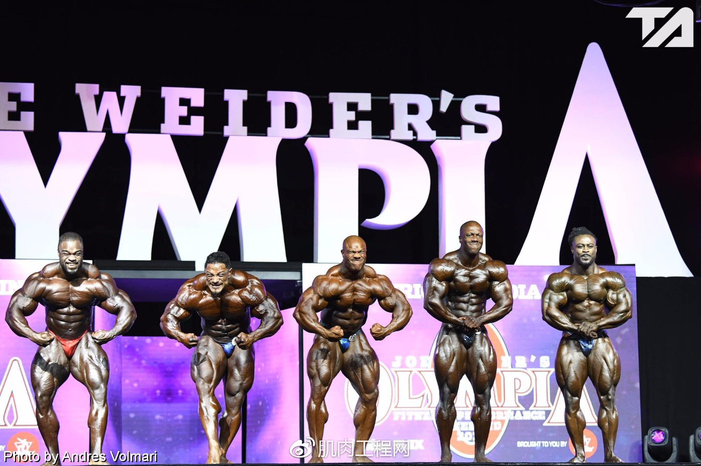 (超清大图)2018年奥赛职业组男子健美无差别级