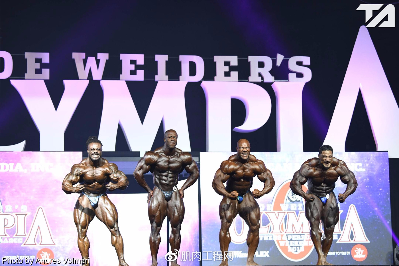 (超清大图)2018年奥赛职业组男子健美无差别级