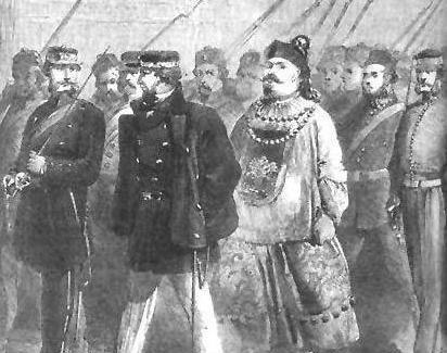 最悲惨的清朝总督, 战败后被关进笼中展览, 印度人争相买票参观