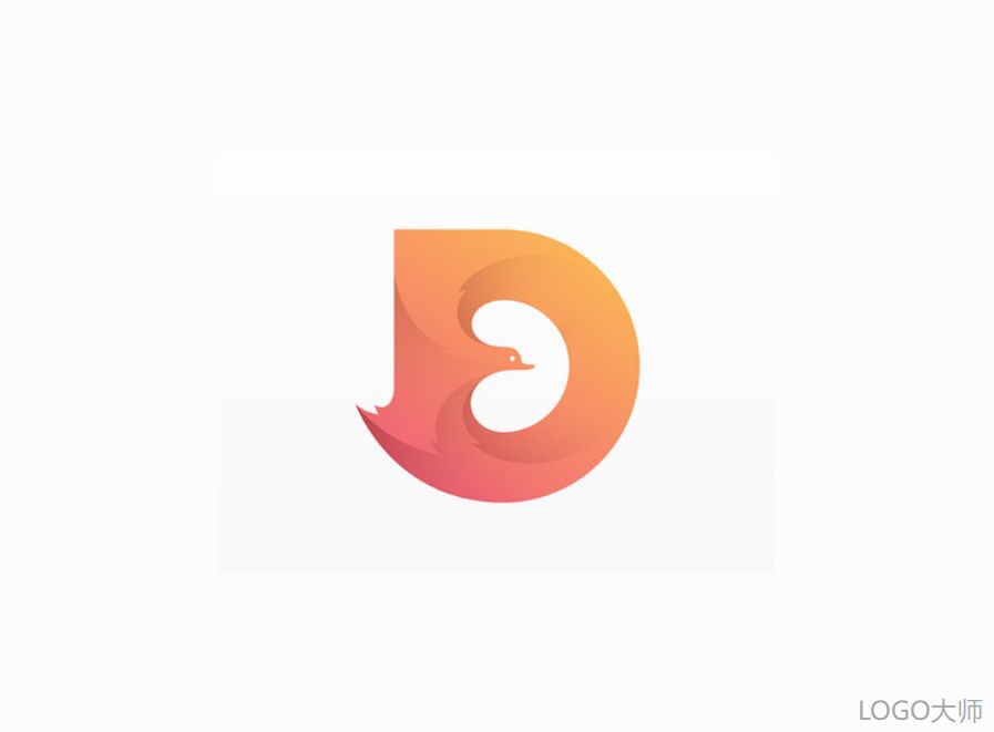 一组以d字母为元素的logo设计