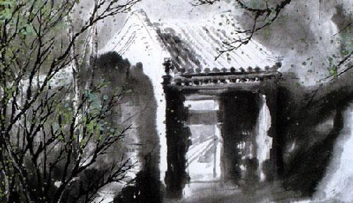 庭有枇杷树, 吾妻死之年所手植也, 今已亭亭如盖矣