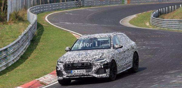 奥迪Q8的路试谍照曝光, 或将18年亮相!