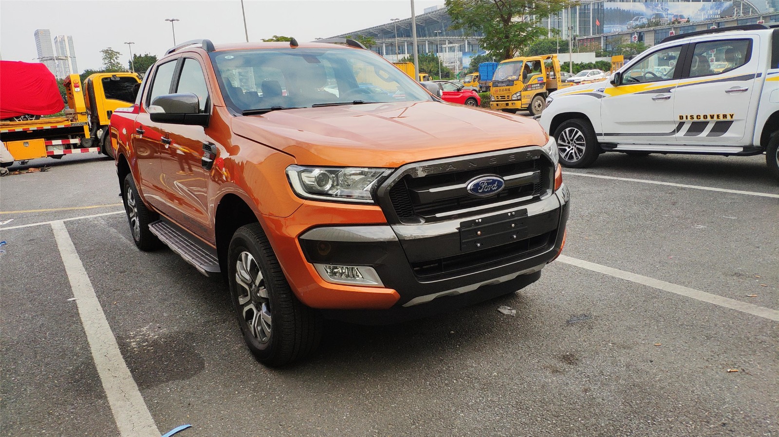广州车展探馆：福特Ranger Wildtrak 实车