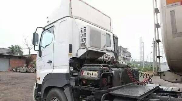 今夏最流行?很多半挂大货车司机加装家用空调