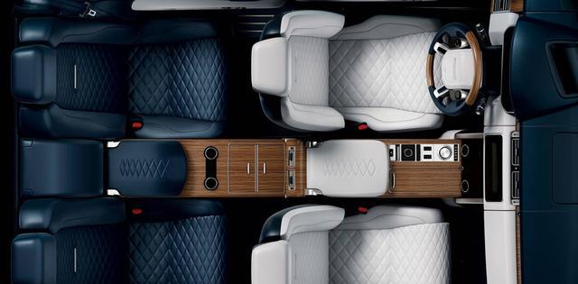 将3月8日亮相 揽胜SV Coupe内饰预告图