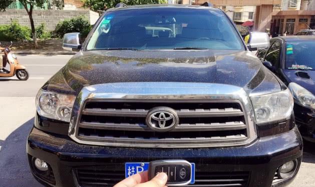 广西车友花108万元买辆丰田红杉铂金版，车太大家人都不愿意开