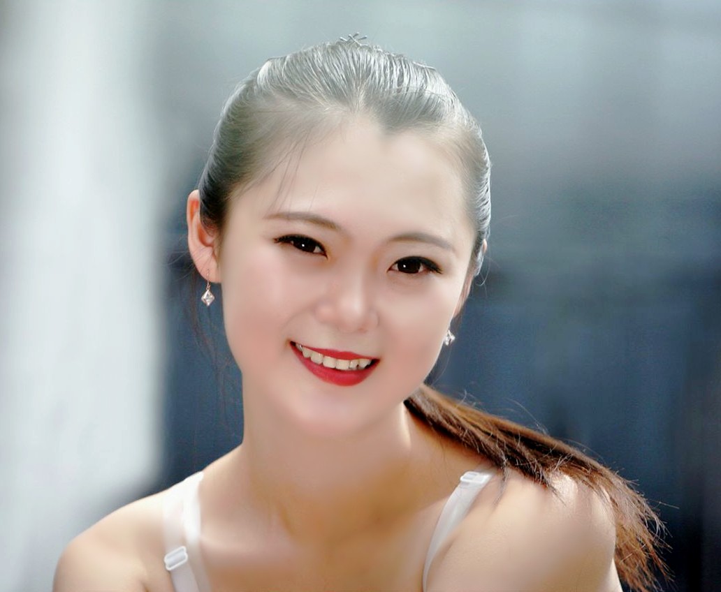 人像摄影(笑容怡人的美丽姑娘)