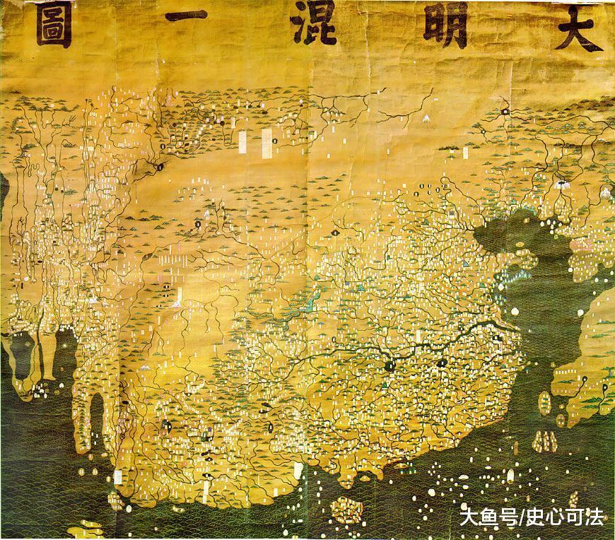 中国最早的世界地图, 地图细节让人惊叹, 唯一遗