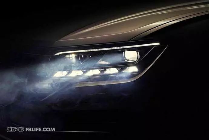 LED大灯亮相 全新一代途锐最新预览图发布