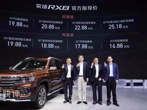 对标汉兰达的荣威RX8会不会成为下一个哈弗H9