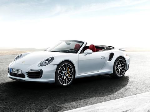 3秒破百的保时捷911 Turbo S敞篷版实车