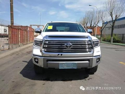 一天一车报价外观小改功能升级18款丰田坦途皮卡最新配置报价行情