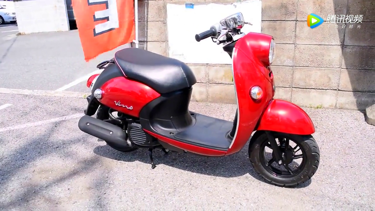 一直被山寨成各种电动车！这才是原版雅马哈小踏板摩托车