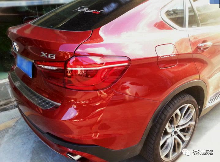 广州小伙花100万买辆宝马X6，红色运动豪车改装后档次更高