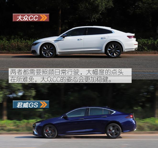 战火重燃 大众CC对比评测别克君威GS