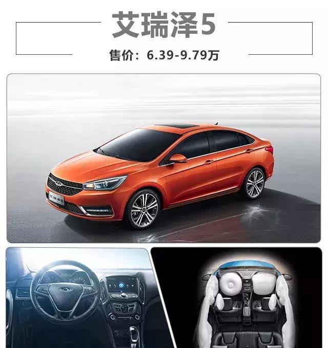 6万元就能有8气囊！这三款国产车让合资车望而却步