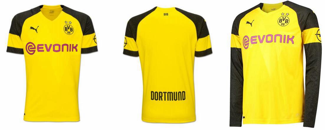 多特蒙德推出新赛季球衣,大黄蜂变大红蜂风骚