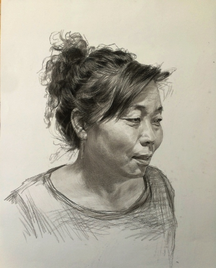 素描头发怎么画?看这里~