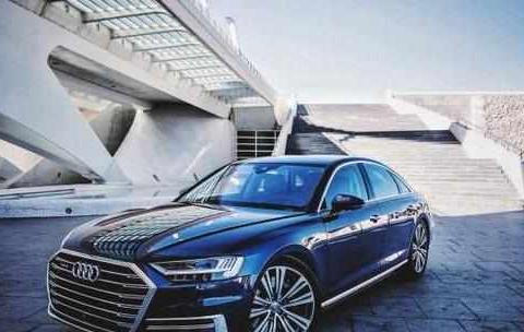 全新奥迪A8发布的,豪华轿车新流派,奢华内饰,科技感十足!!