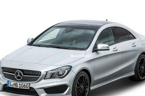 奔驰全新CLA级的假想图曝光，造型别致，十分时尚