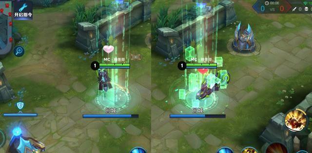 王者荣耀英雄回城特效与lol英雄回城特效对比!天美!你该努力了