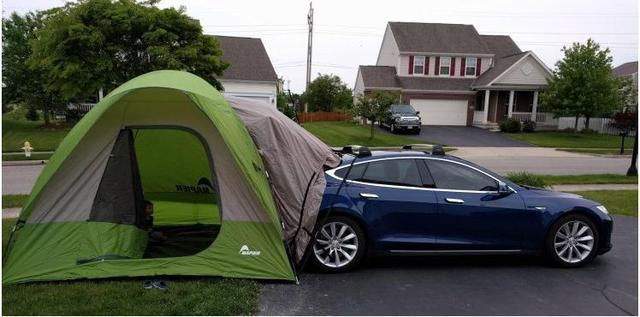 还可以去郊外搞轰趴?Tesla将添加派对露营功能