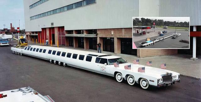 见的世面也就越多,许多人在旅游的时候有幸看到这个世界上最长的汽车