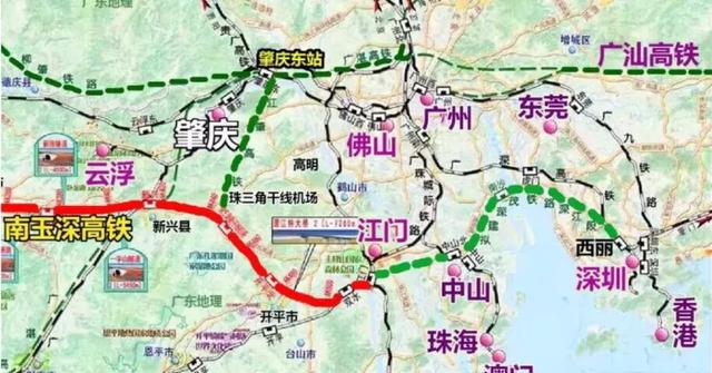 最新消息!广东省拟规划建设江肇高铁和深南高铁