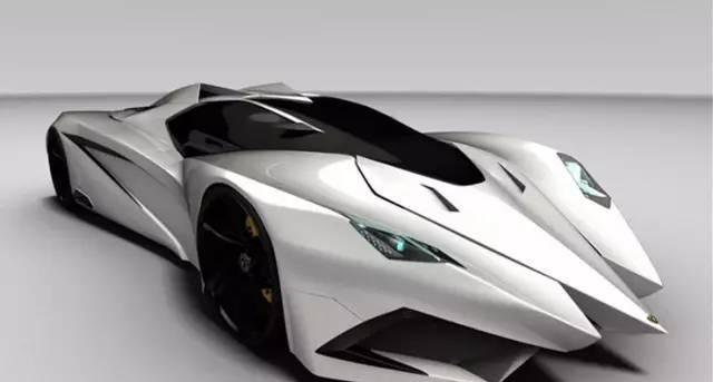 史上长得最凶兰博基尼来袭! 头上长刺, 比战斗机还要屌!