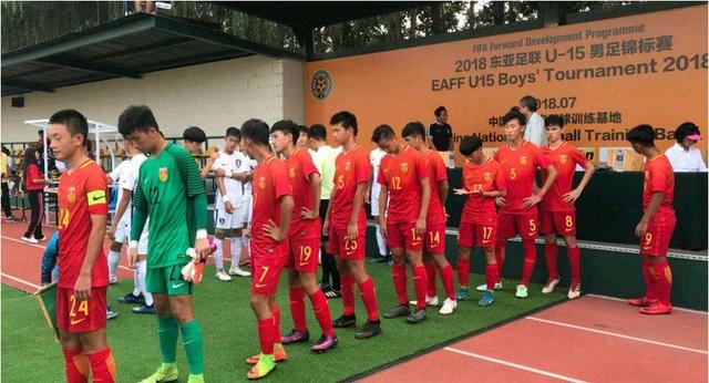 前路漫漫,U15男足被韩国、日本完胜,中国足球