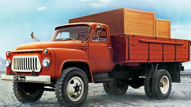玩转车模之苏联嘎斯-53卡车