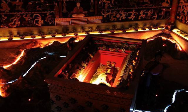 秦始皇陵墓图片开棺图片