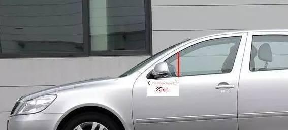 汽车贴膜时, 要不要在前侧车窗留空白小三角?