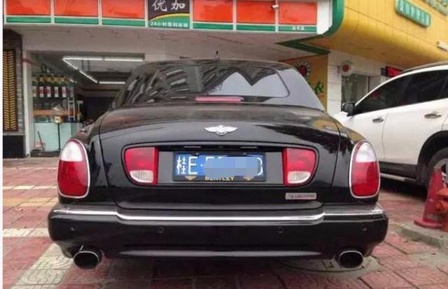 广西最贵的豪车, 价值1600万, 光一副窗帘就足够买辆宝马