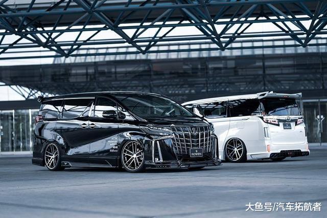 丰田埃尔法 空力套件, 霸气逼人!