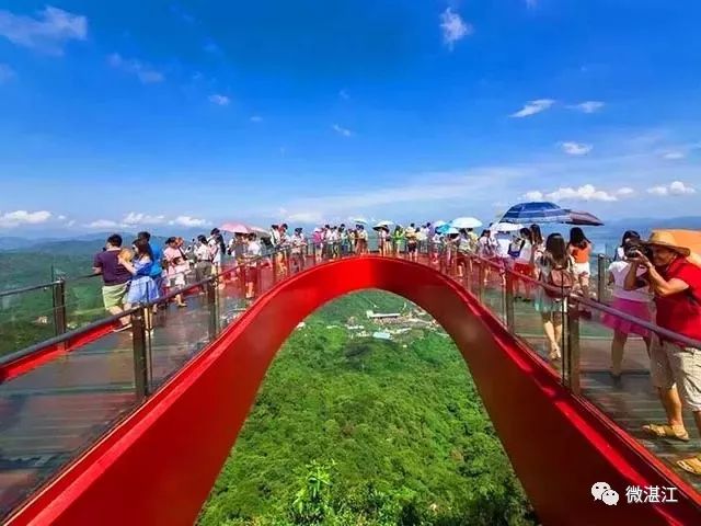 湛江周边10条玻璃栈道,清明假期一定要选一条