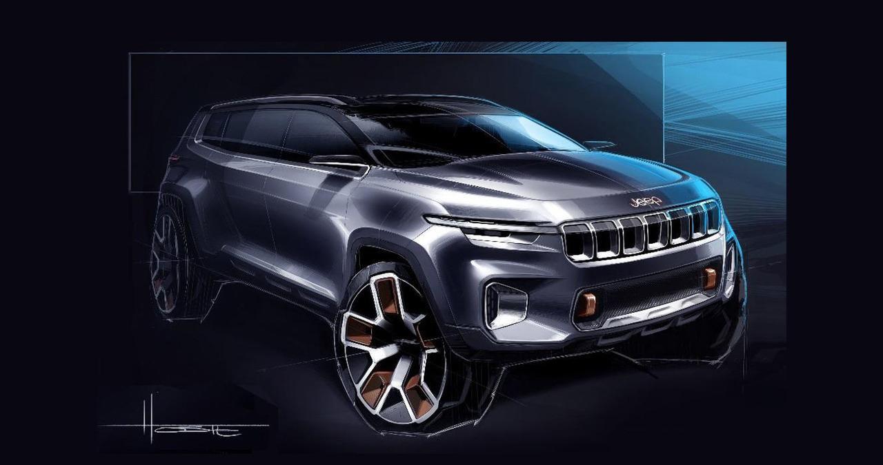 Jeep云图概念车“现形” 将于上海车展正式亮相