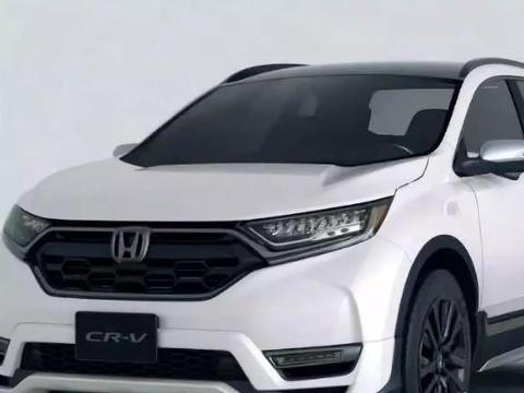 新本田CR的V现身!比奇骏漂亮 配1。5T+7座 或17万起!