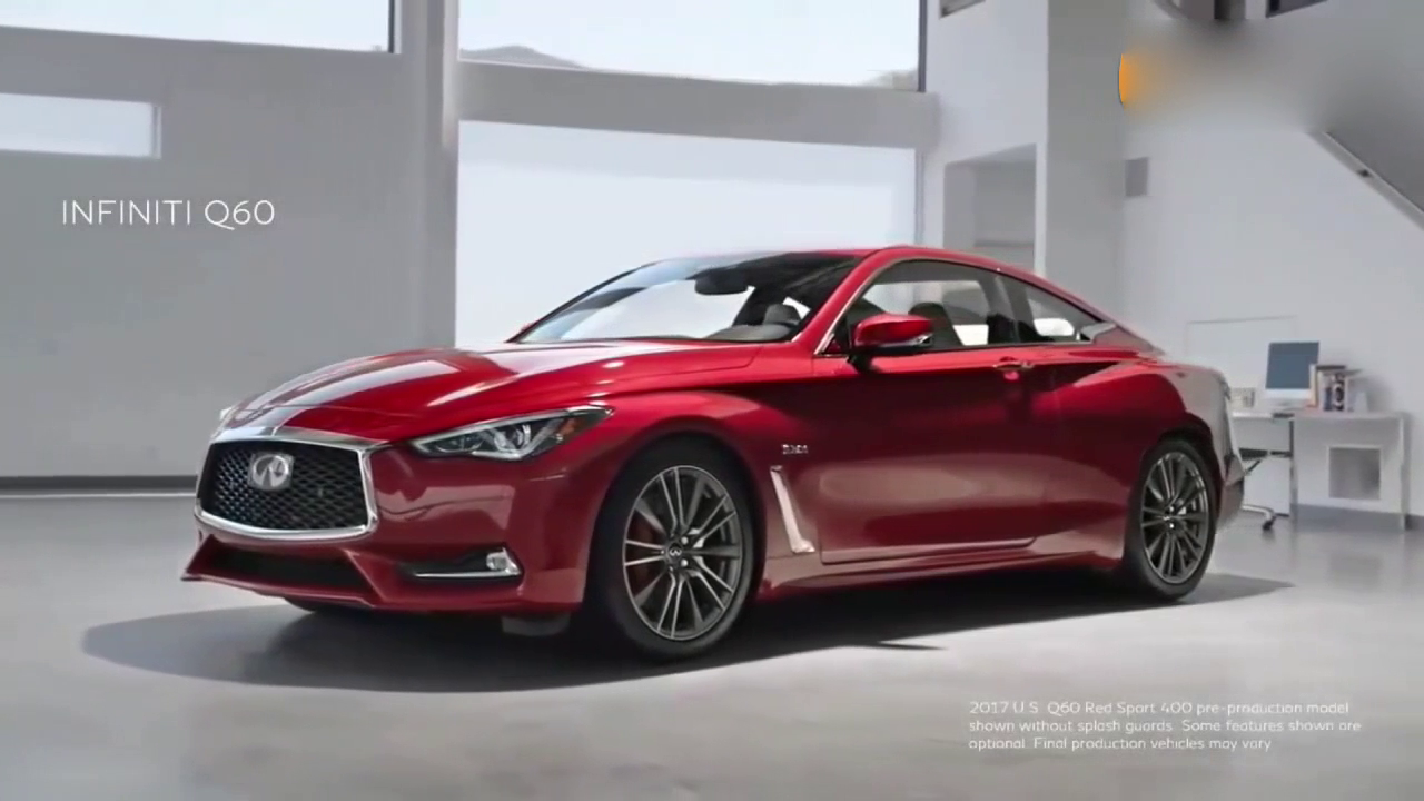 英菲尼迪全新Q60 Coupe广州车展首秀 高颜值轿跑