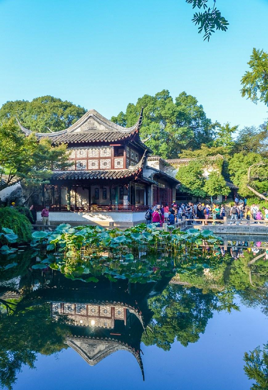 园林在苏州排名第二, 被列入世界文化遗产