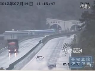 交通安全警示录：雨天高速路车辆行驶事故百态